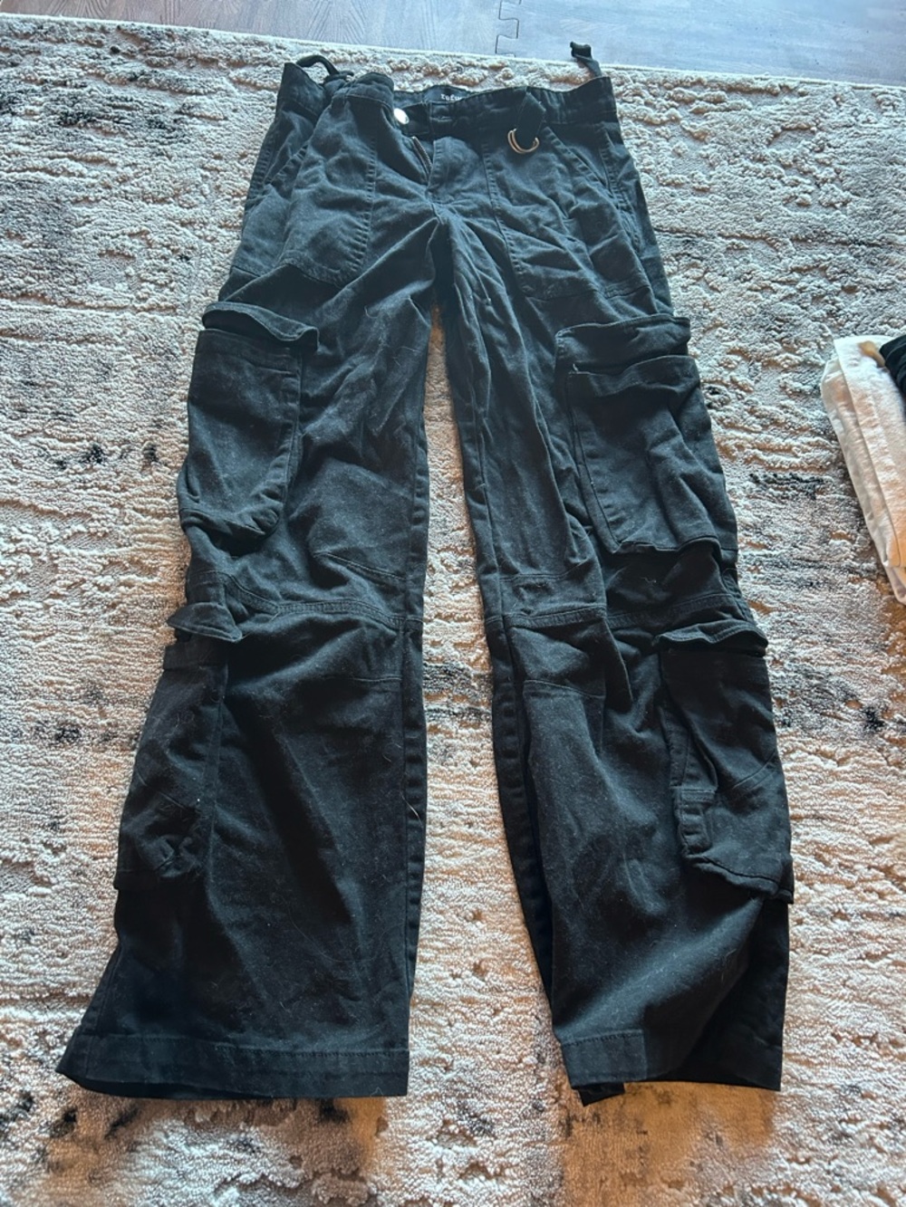 Black Cargo Pants